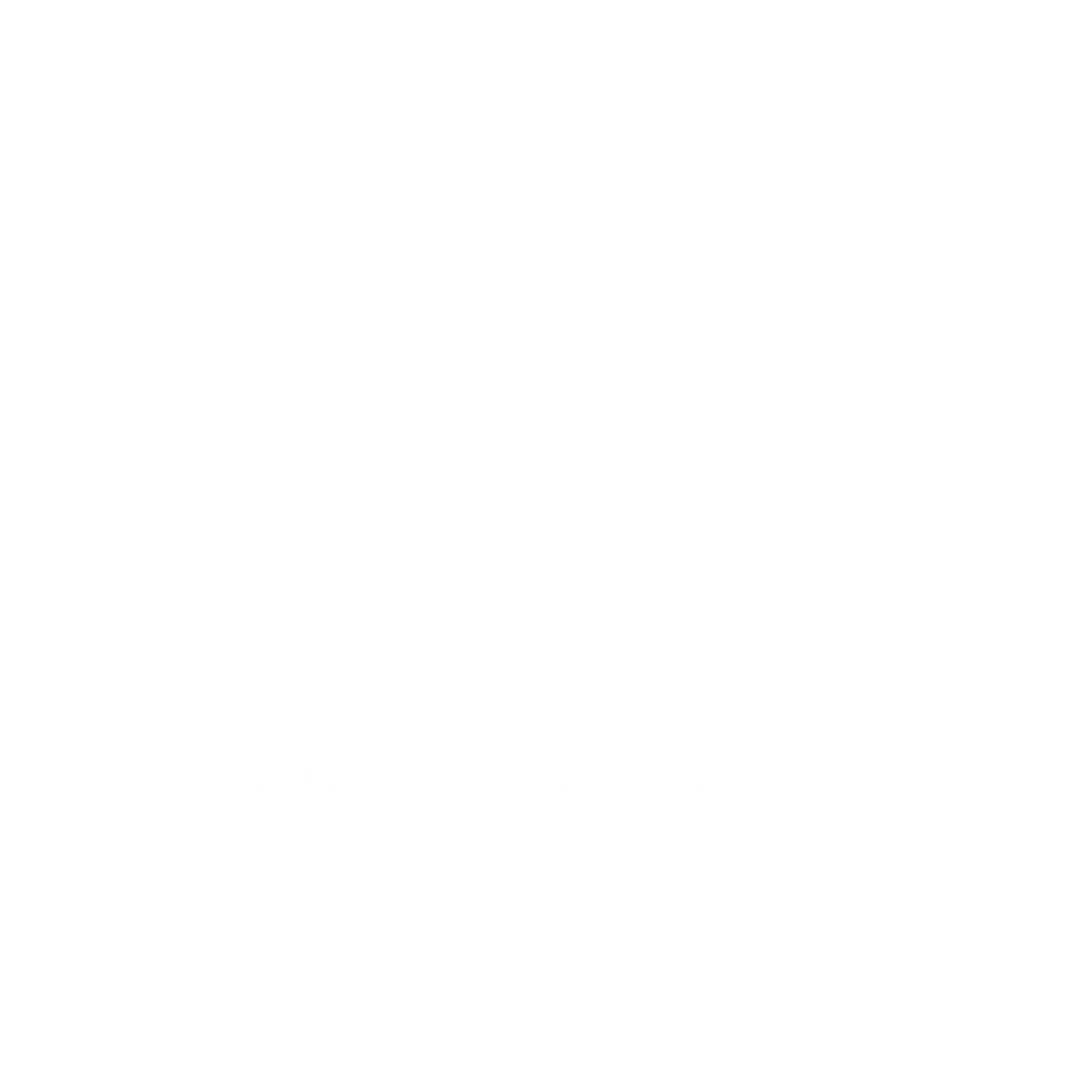 Gil Property Management logo vertical white