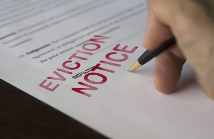 Legal eviction process in Alberta